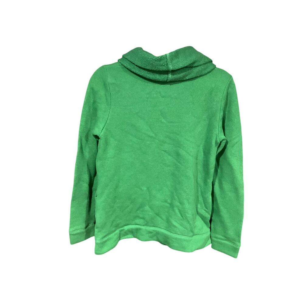 J. Crew Funnelneck Sweatshirt Medium Green - Picture 3 of 3